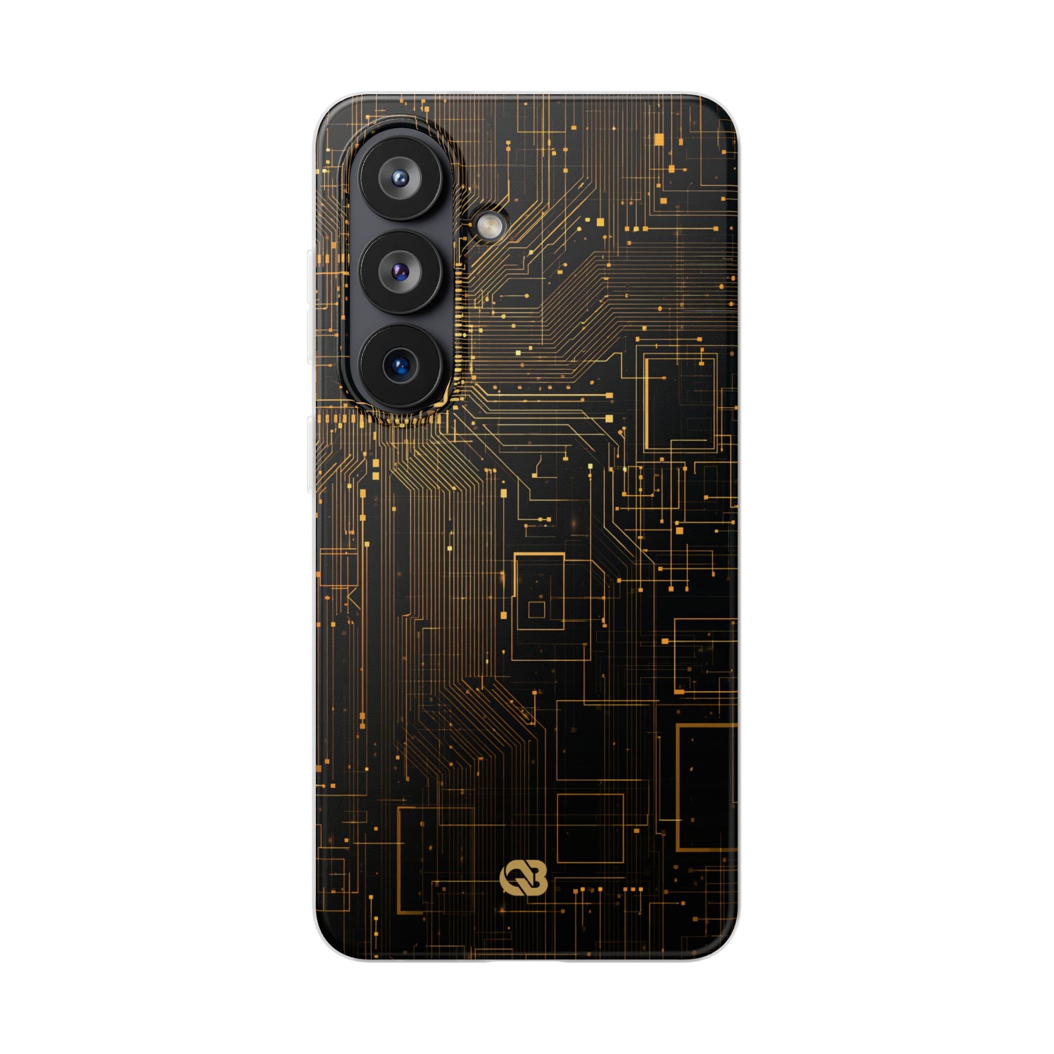 Gold Lite Phone Case for Samsung - Amber Core Mainframe
