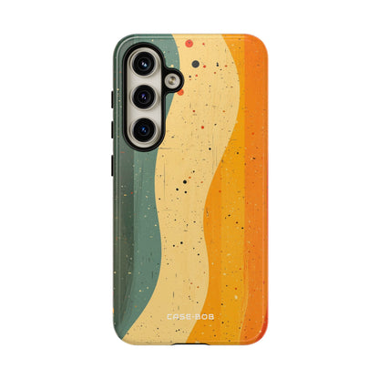 Wavy Forest Veil Samsung S24 Case - Tough