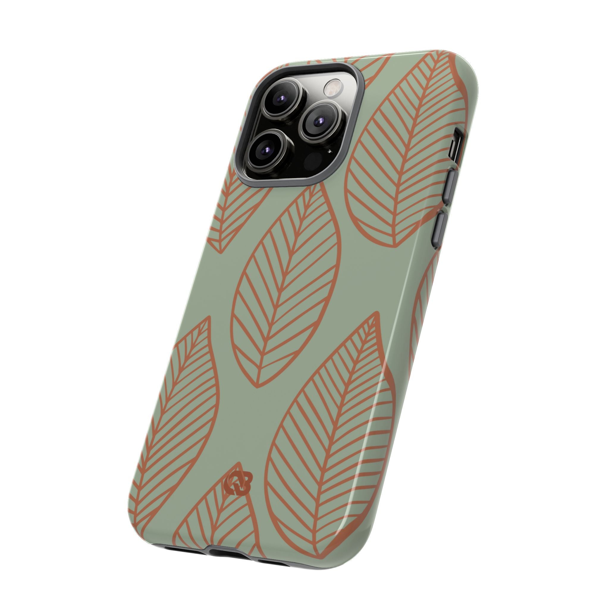 Sage Earth Leaves · Tough Phone Case for iPhone