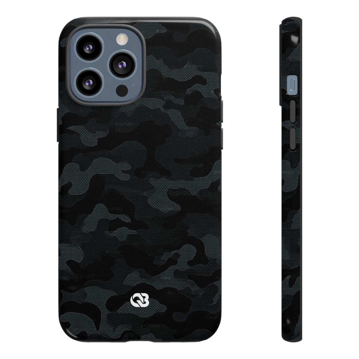 Blackout Urban Camo · Tough Phone Case for iPhone · Black