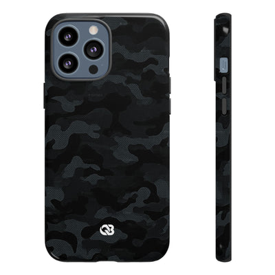 Blackout Urban Camo · Tough Phone Case for iPhone · Black