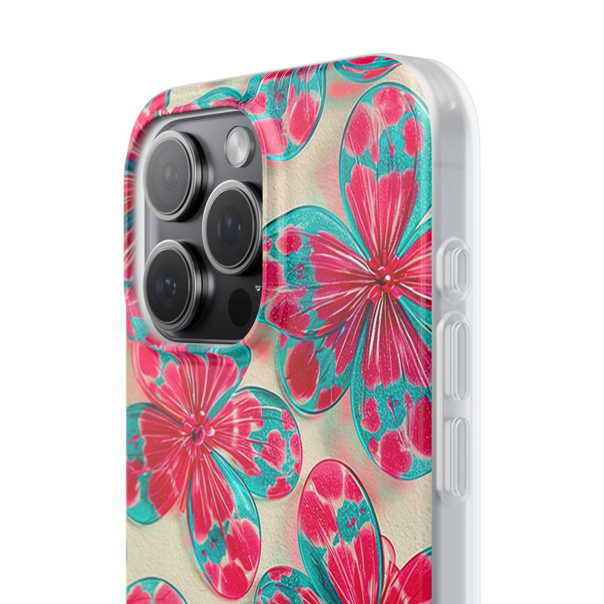 Lucite Jelly Bloom · Lite Phone Case for iPhone ·  Pink