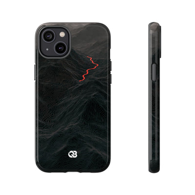Crimson Ridge Pass · Tough Phone Case for iPhone · Black