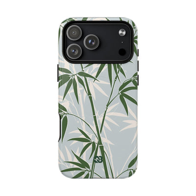 Serene Bamboo · Tough 2.0 Magnetic Phone Case for iPhone · Green