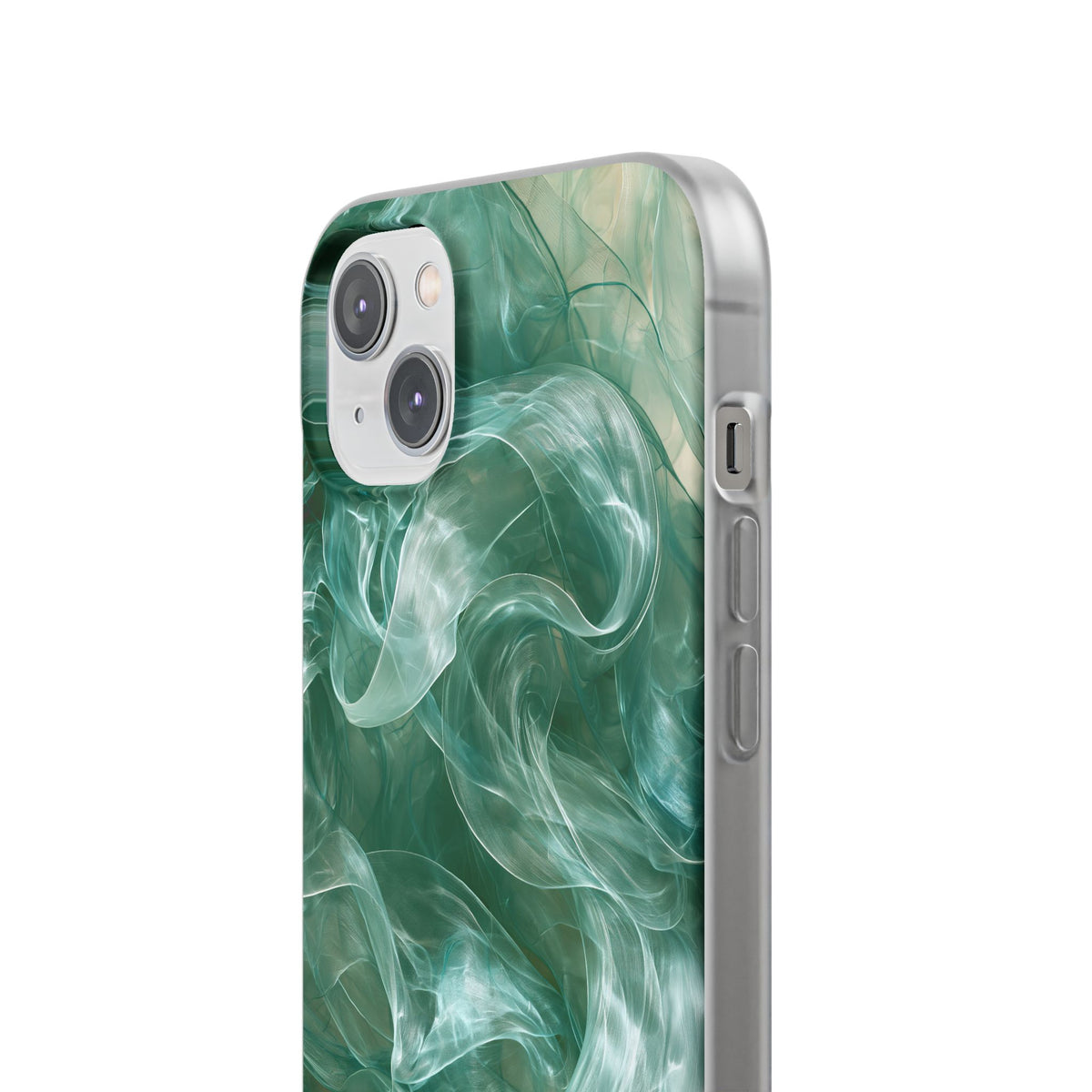 Translucent Aqua Flow · Lite Phone Case for iPhone ·  Teal