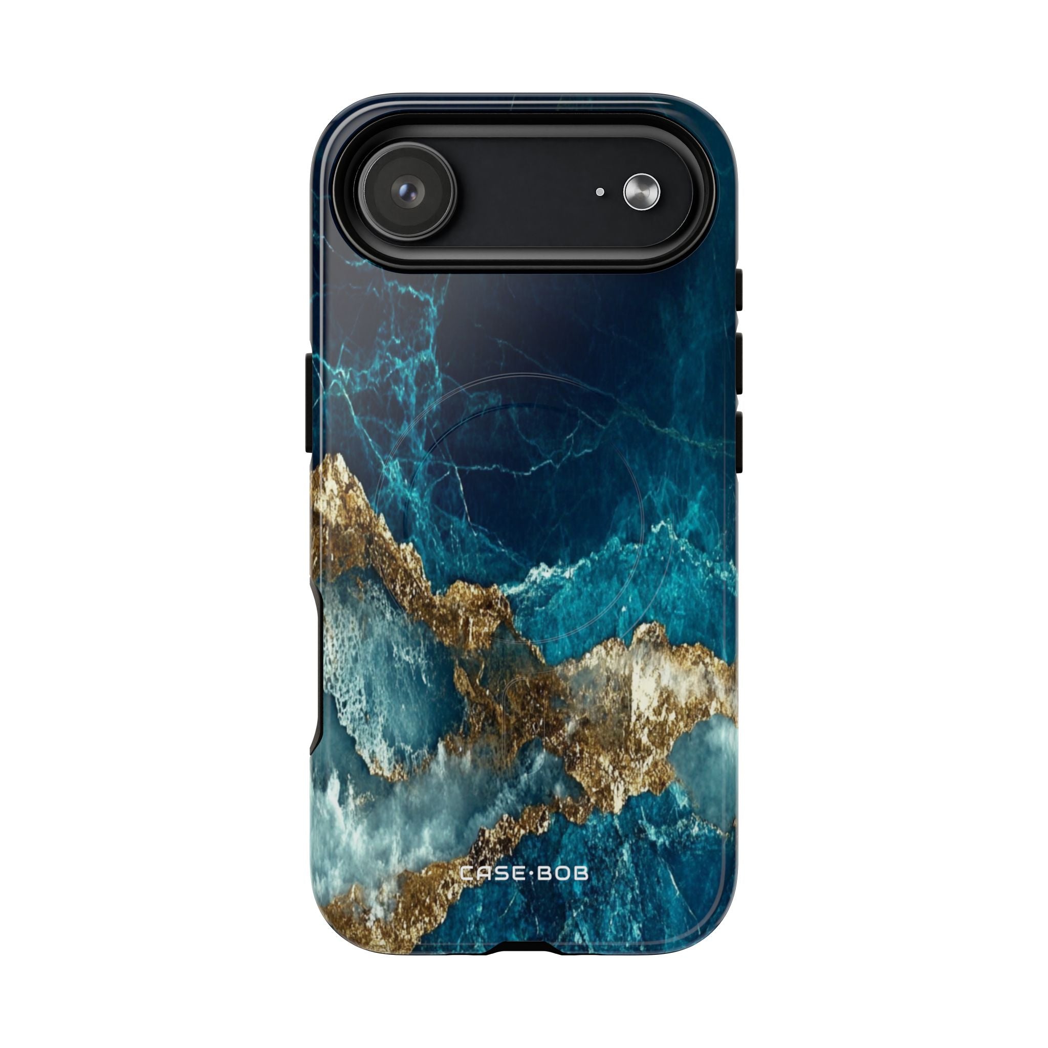 Jagged Gold Split iPhone 17 Air Case - Tough+ - CASE•BOB