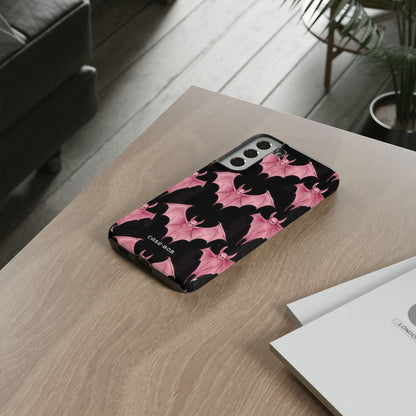Pink Batwave Samsung S22 Plus Case - Tough