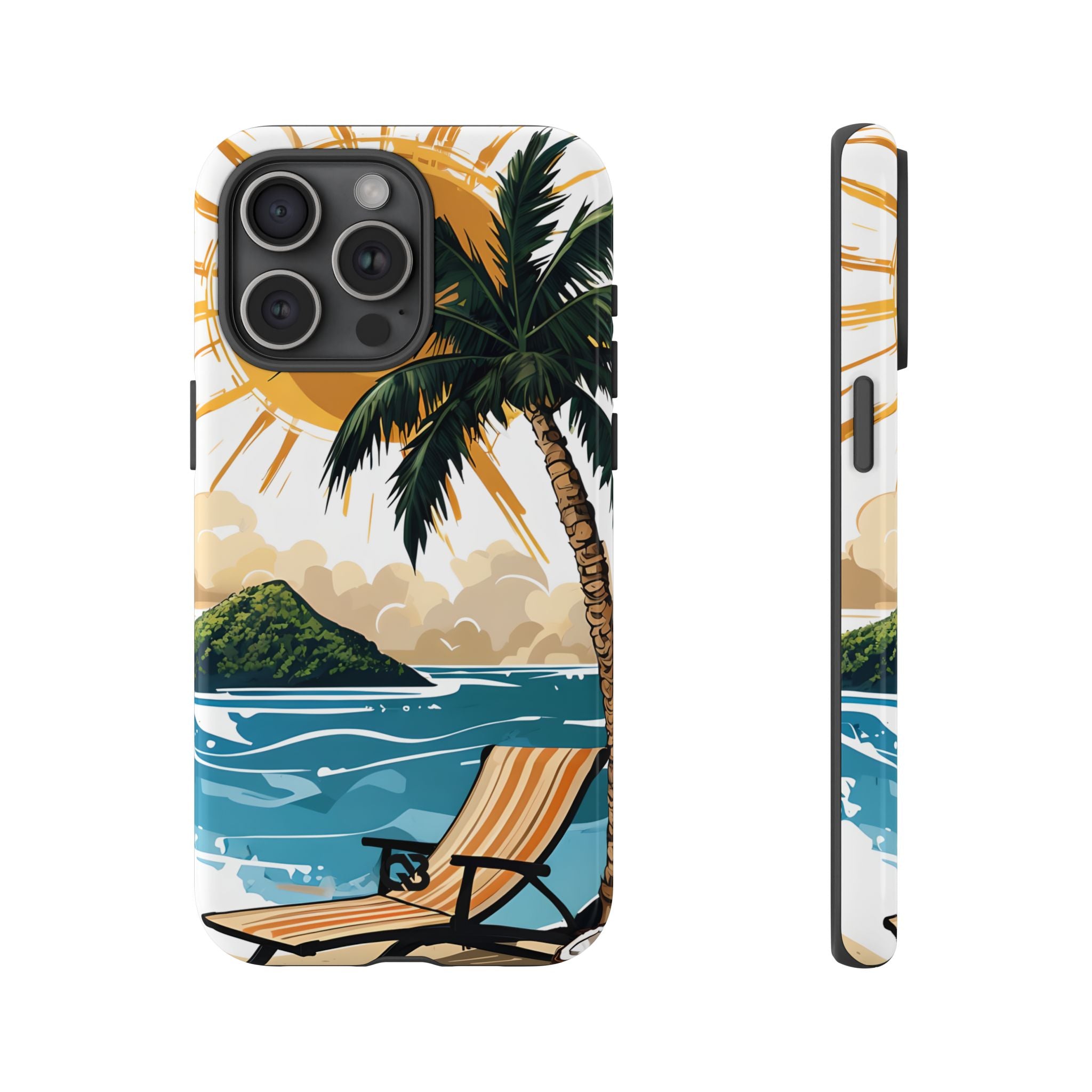 Radiant Coast Solitude · Tough Handyhülle für iPhone