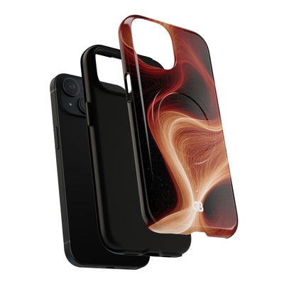 Solar Ember Flow · Tough 2.0 Magnetic Phone Case for iPhone · Orange