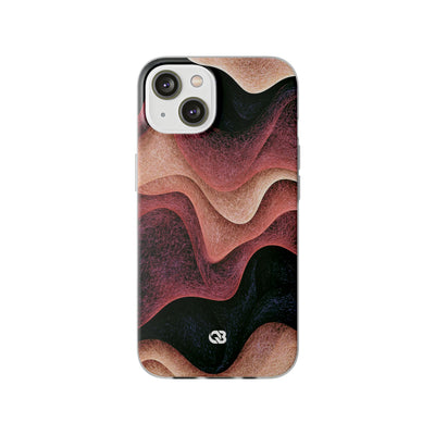 Rose Contour Waves · Lite Phone Case for iPhone ·  Pink