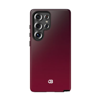 Bordeaux Spectrum · Tough Phone Case for Samsung · Red