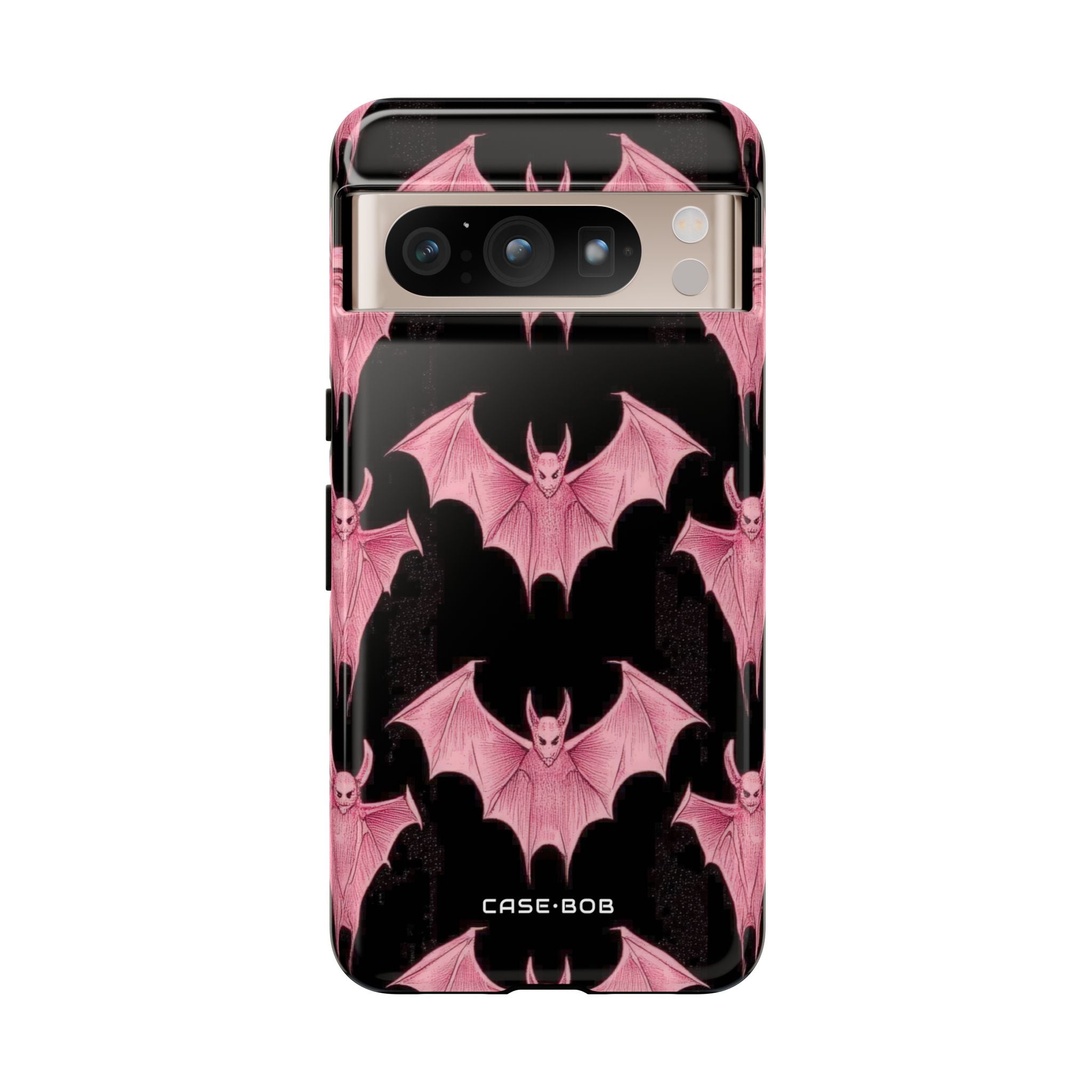 Pink Batwave Google Pixel 8 Pro Case - Tough