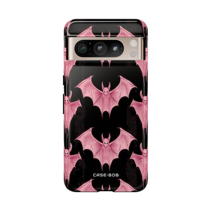Pink Batwave Google Pixel 8 Pro Case - Tough