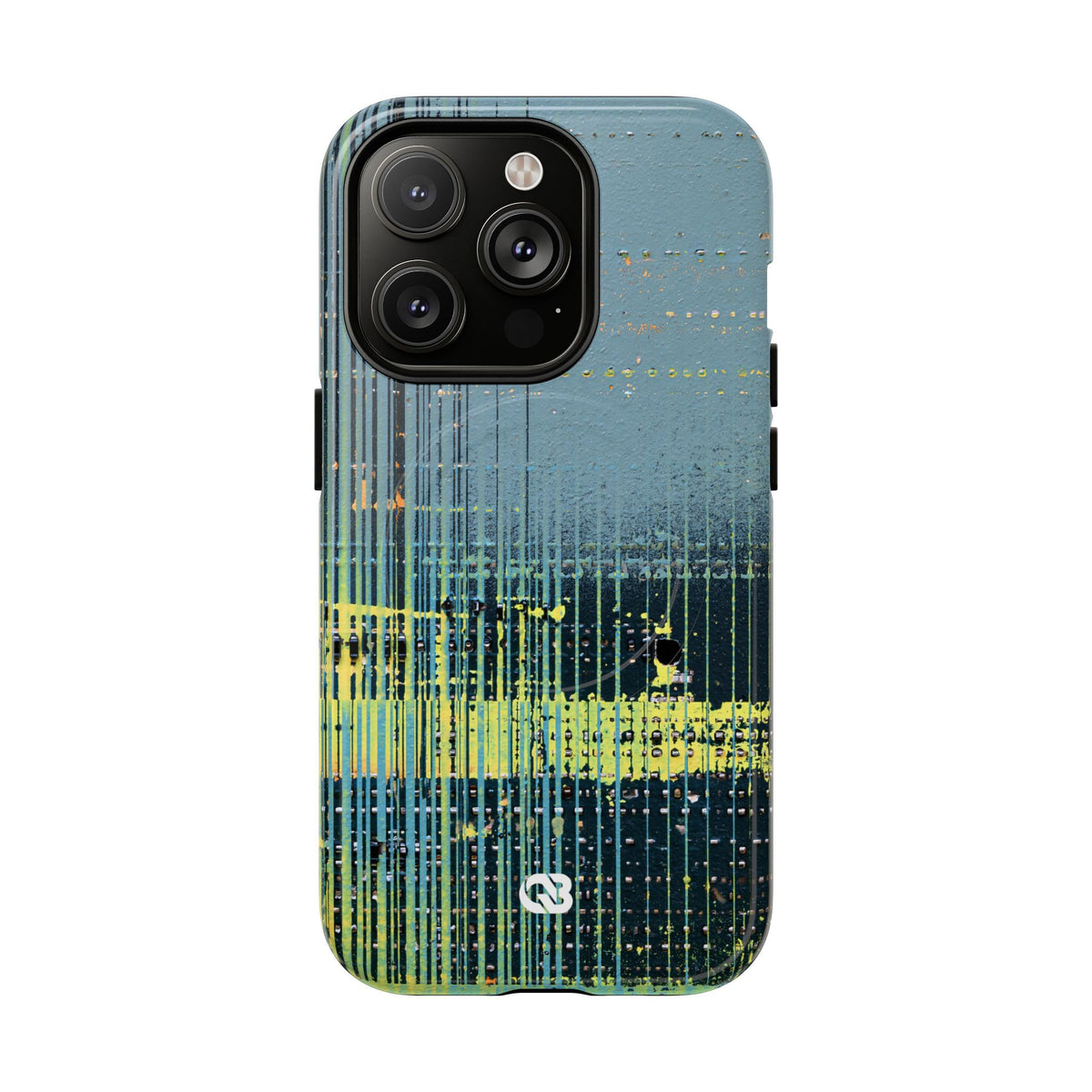 Acid Raster Circuit · Tough 2.0 Magnetic Phone Case for iPhone · Teal