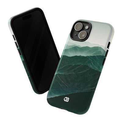Alpine Mist · Tough Phone Case for iPhone · Green