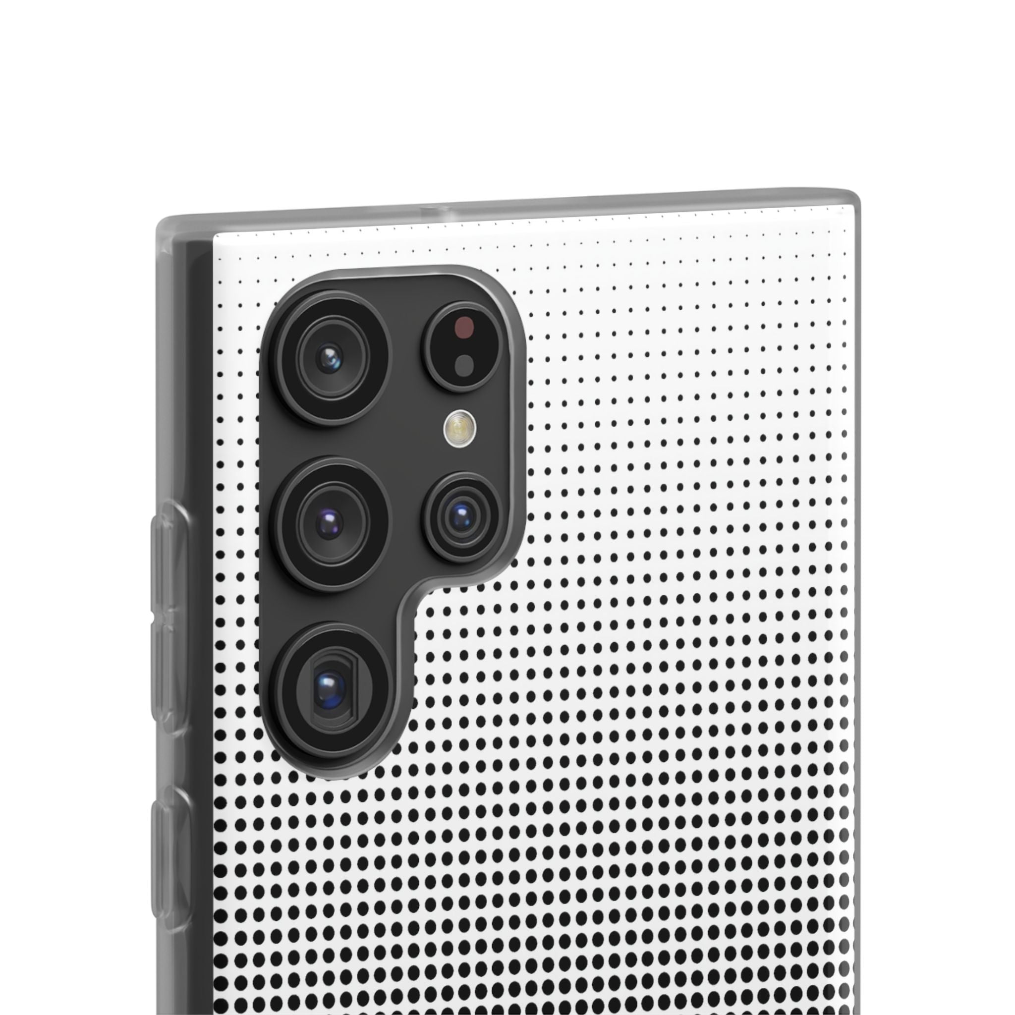 Black Lite Phone Case for Samsung - Obsidian Halftone Flux
