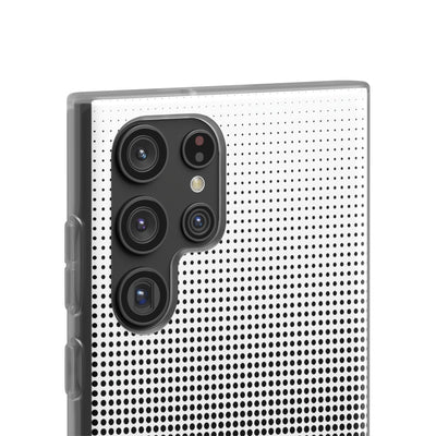 Black Lite Phone Case for Samsung - Obsidian Halftone Flux