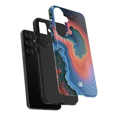 Luminous Resonance · Tough Phone Case for Samsung · Blue