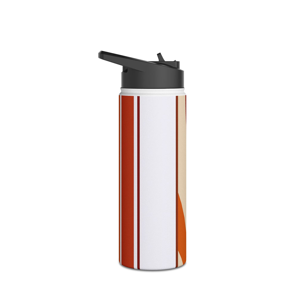 Terracotta Strata · Insulated Water Bottle · Orange