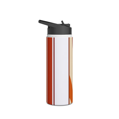 Terracotta Strata · Insulated Water Bottle · Orange