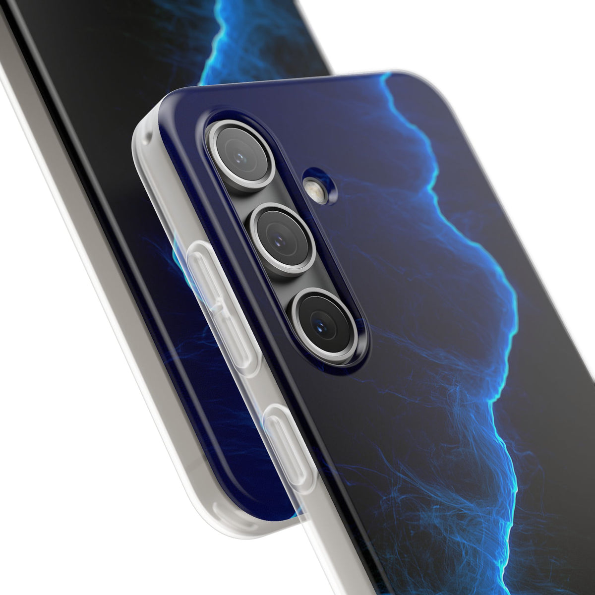 Electric Azure Drift · Lite Phone Case for Samsung · Blue