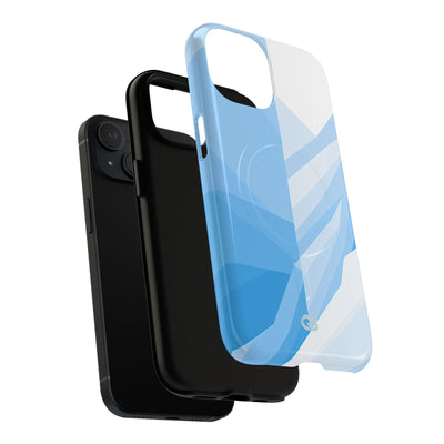 Blue Tough 2.0 Magsafe Phone Case for iPhone - Arctic Glacial Ridge