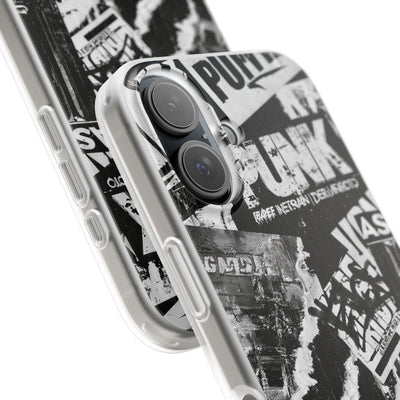 Underground Punk Collage · Lite Phone Case for iPhone ·  Black