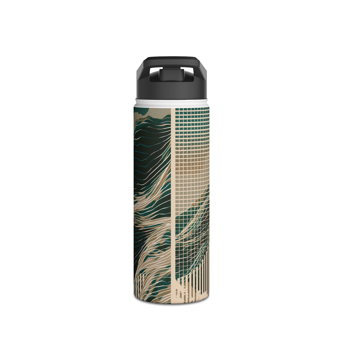 Orbital Terrain · Insulated Water Bottle · Green