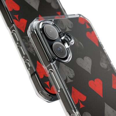 Gritty Suit Repeat · Impact Phone Case for iPhone · Magsafe