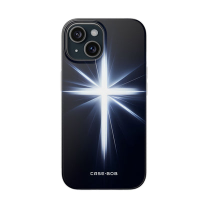 Leuchtendes Crossburst iPhone 15 Case - Soft