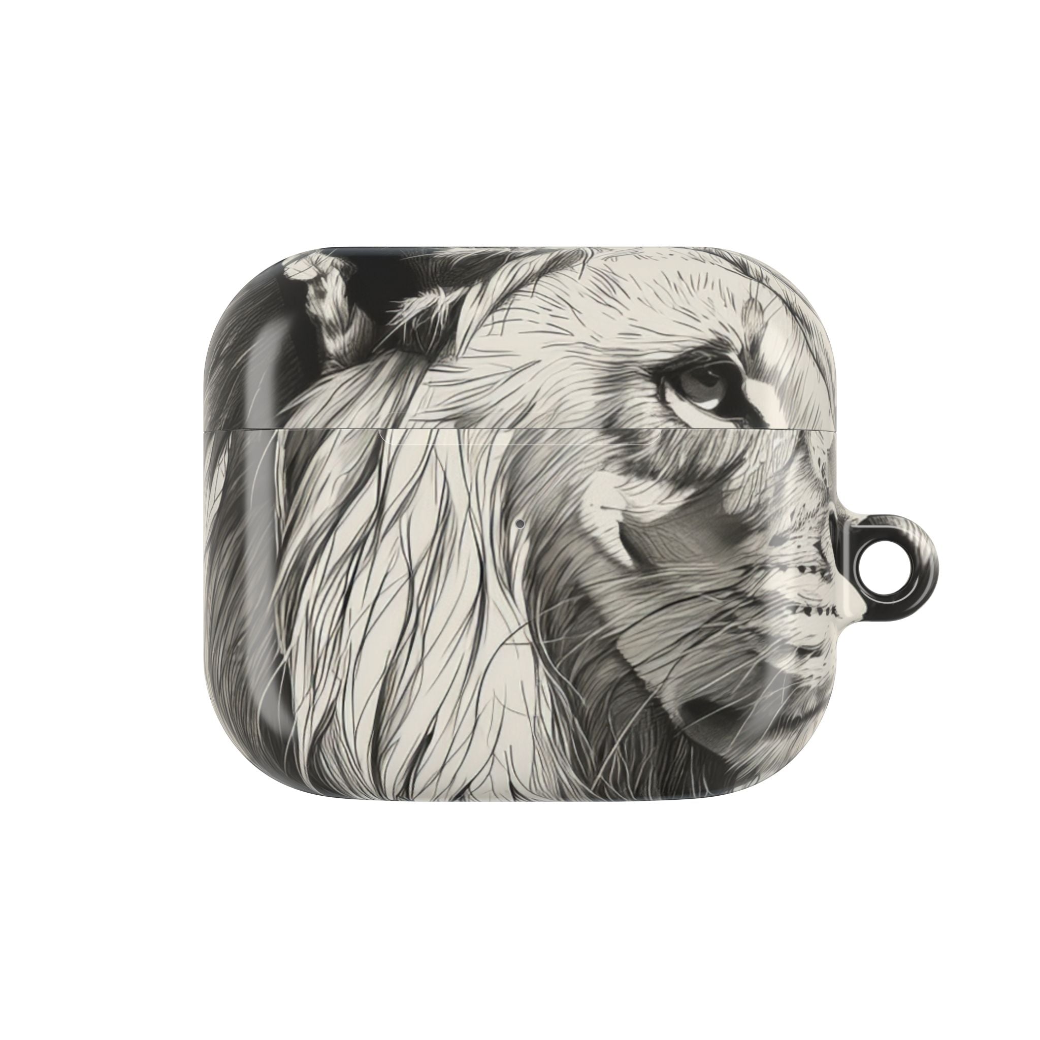 Lion Whisper Gray - AirPods Case