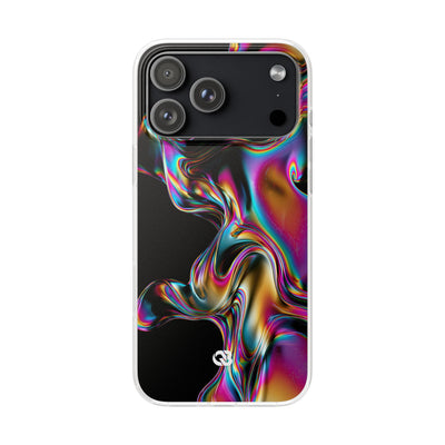 Purple Lite Phone Case for iPhone - Liquid Neon Chrome