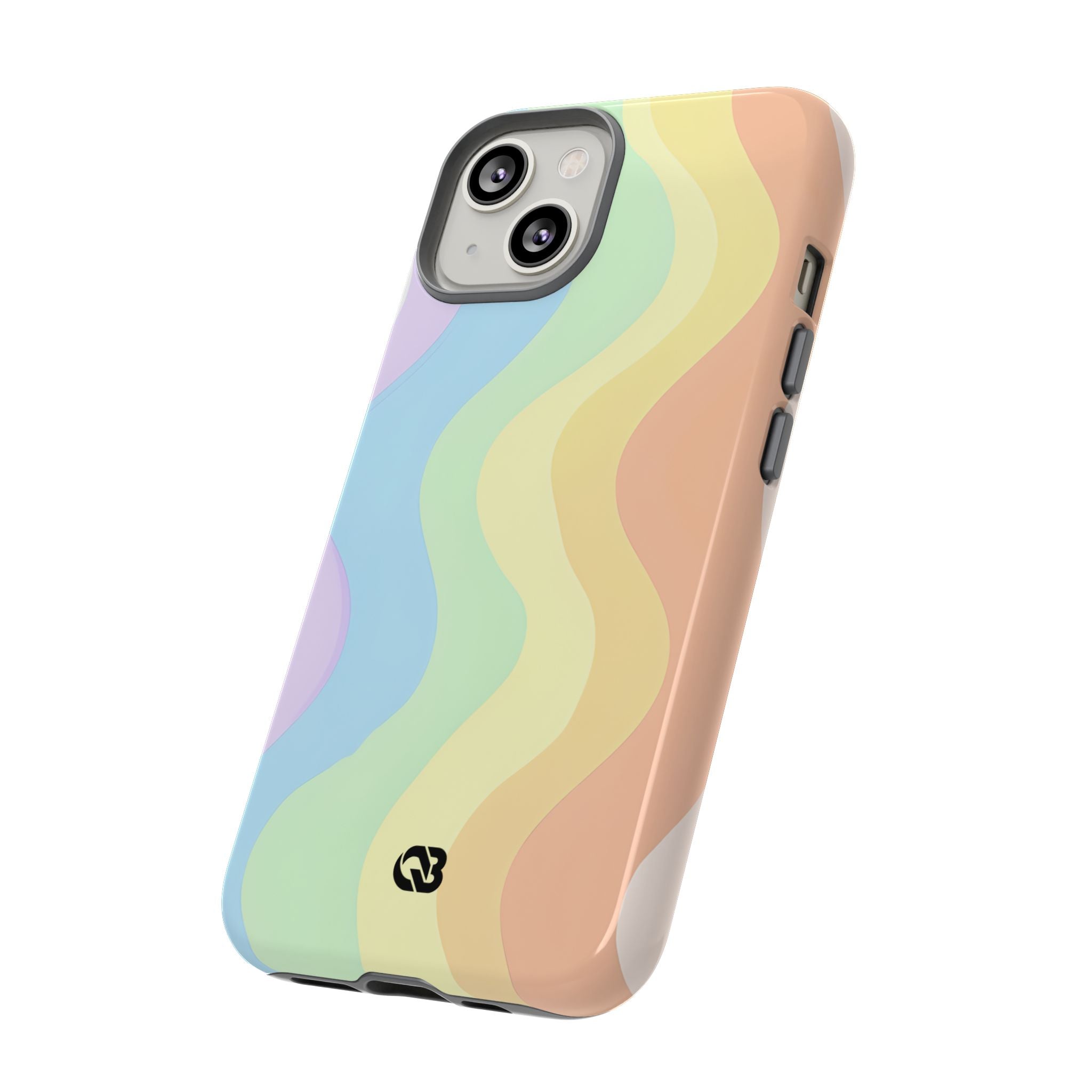 Pastel Ripple Flow · Tough Case na iPhone