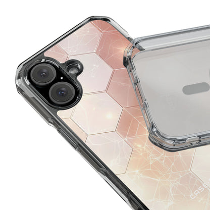 Honeycomb Glow iPhone 16 Case - Impact