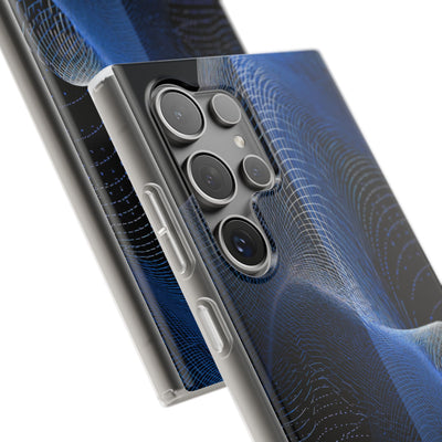 Blue Lite Phone Case for Samsung - Electric Blue Flux