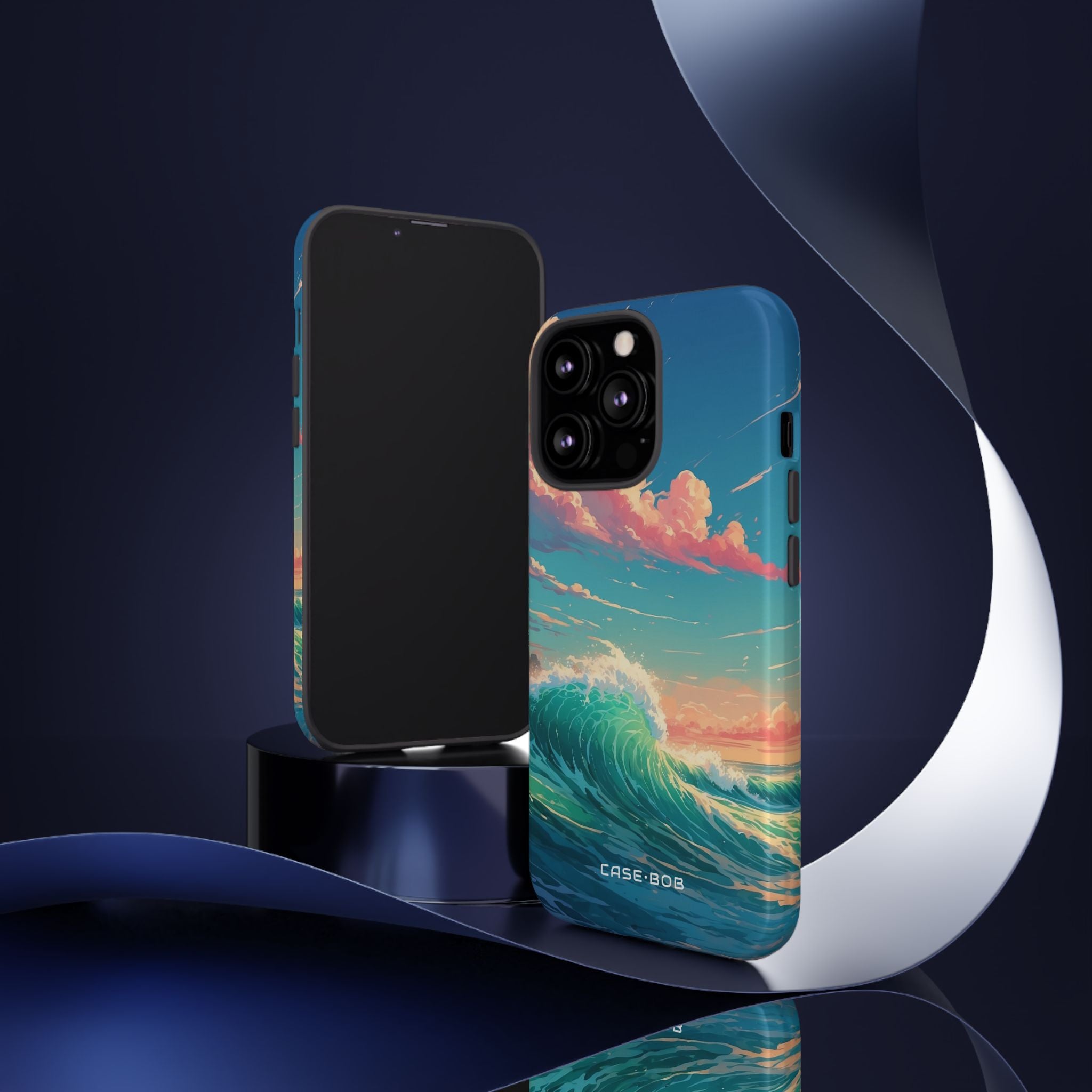 Turkos Curl iPhone 13 Pro Case - Tough