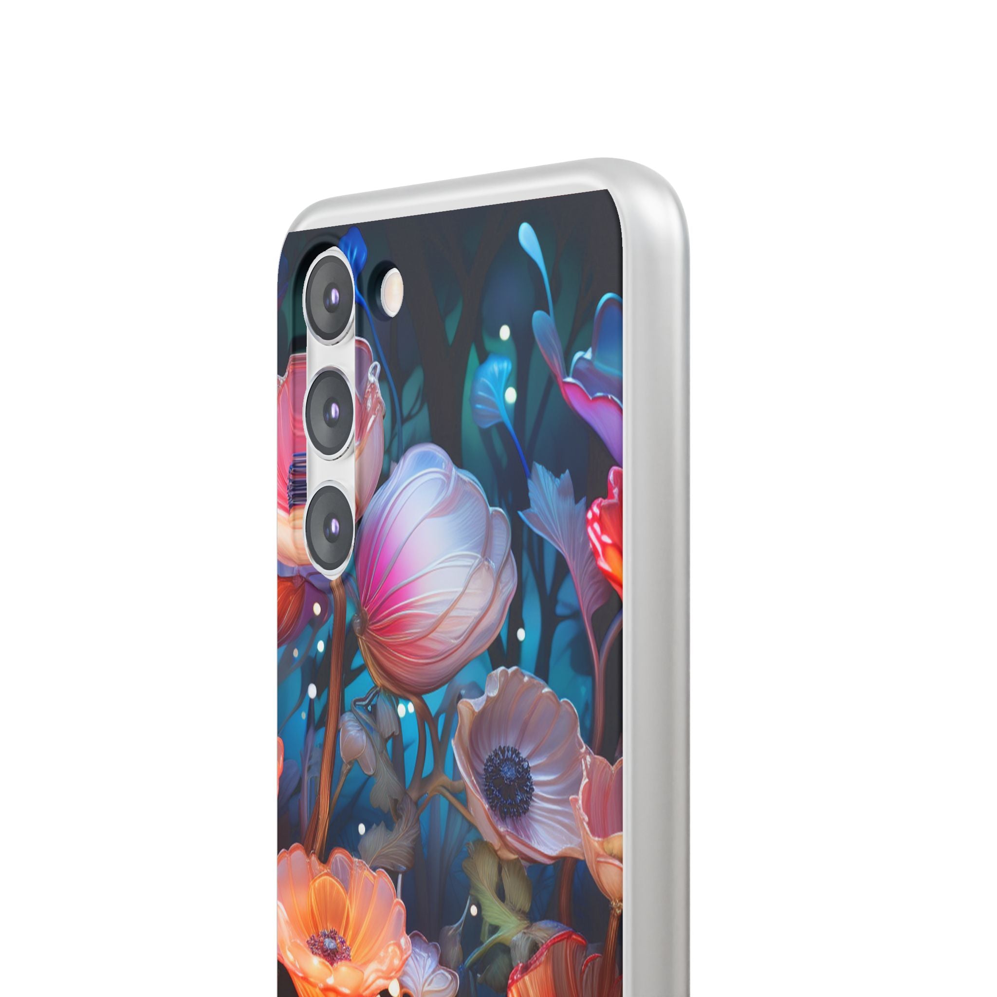 Luminous Poppy Glade · Soft Coque de téléphone pour Samsung