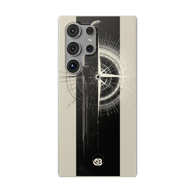 Beige Lite Phone Case for Samsung - Zenith Vector Spire