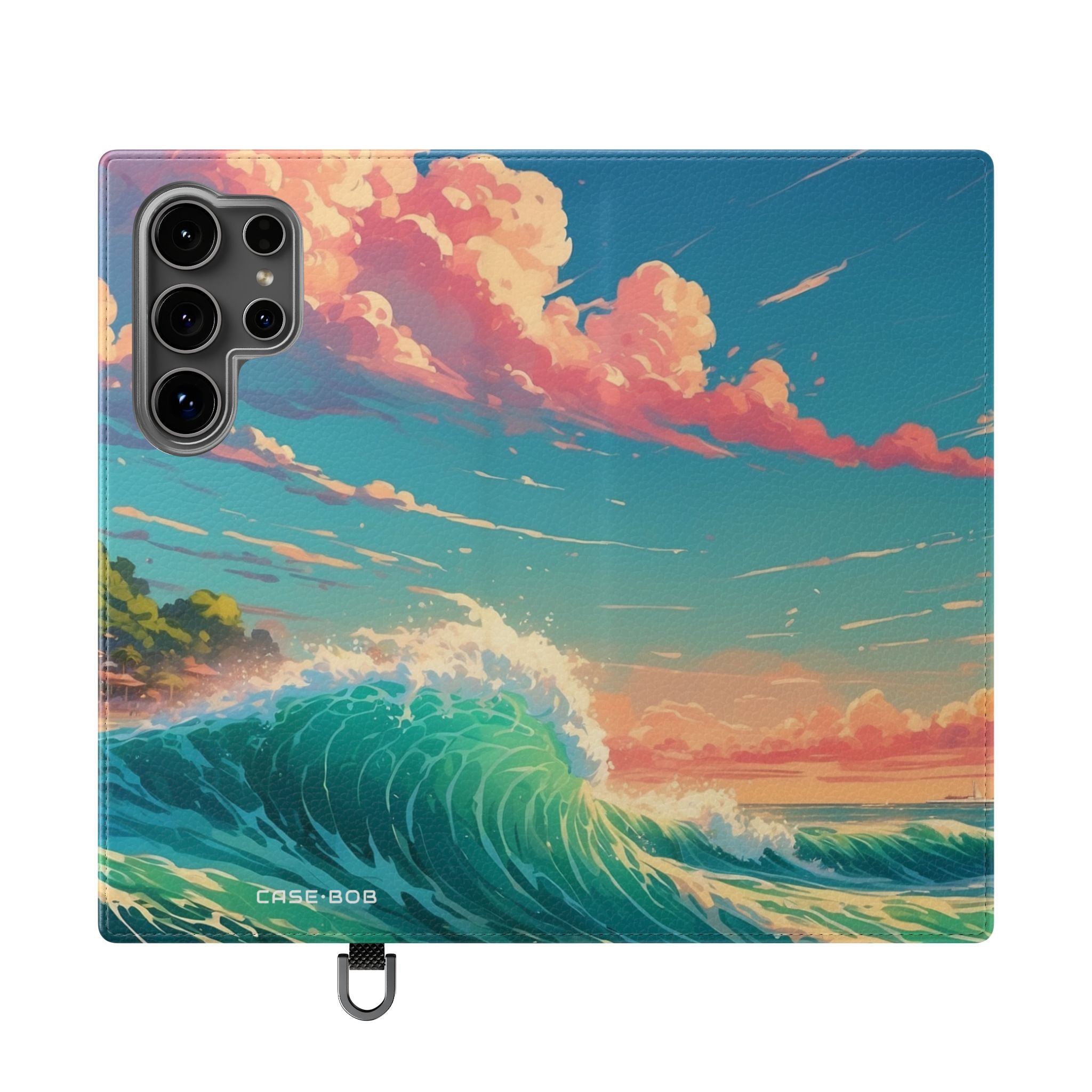 Sunset Wave - Samsung S24 Ultra Case - Wallet