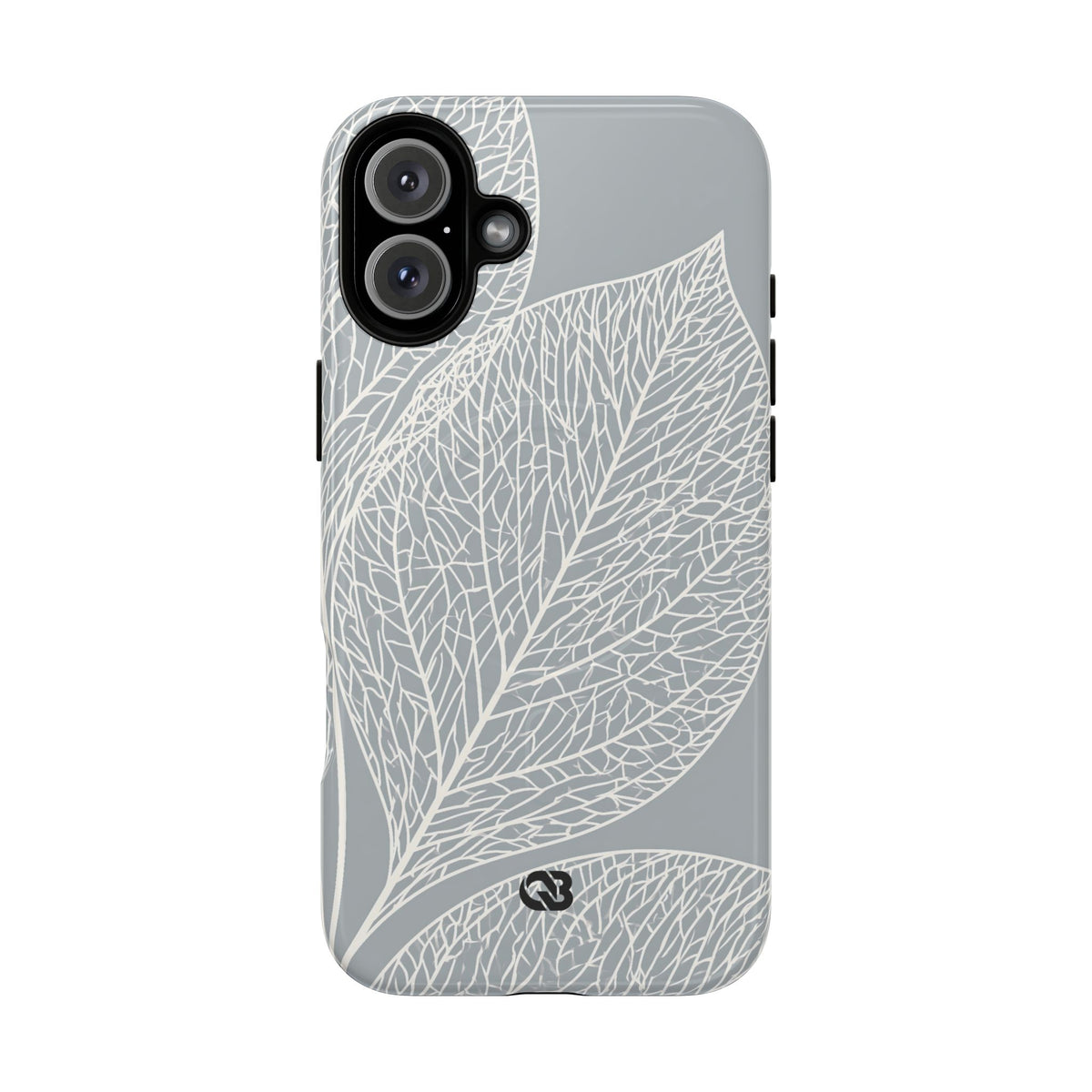 Minimal Leaf Skeleton · Tough 2.0 Magnetic Phone Case for iPhone · Grey