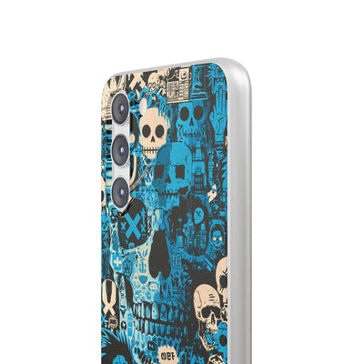 Electric Skull Graffiti · Lite Phone Case for Samsung · Blue