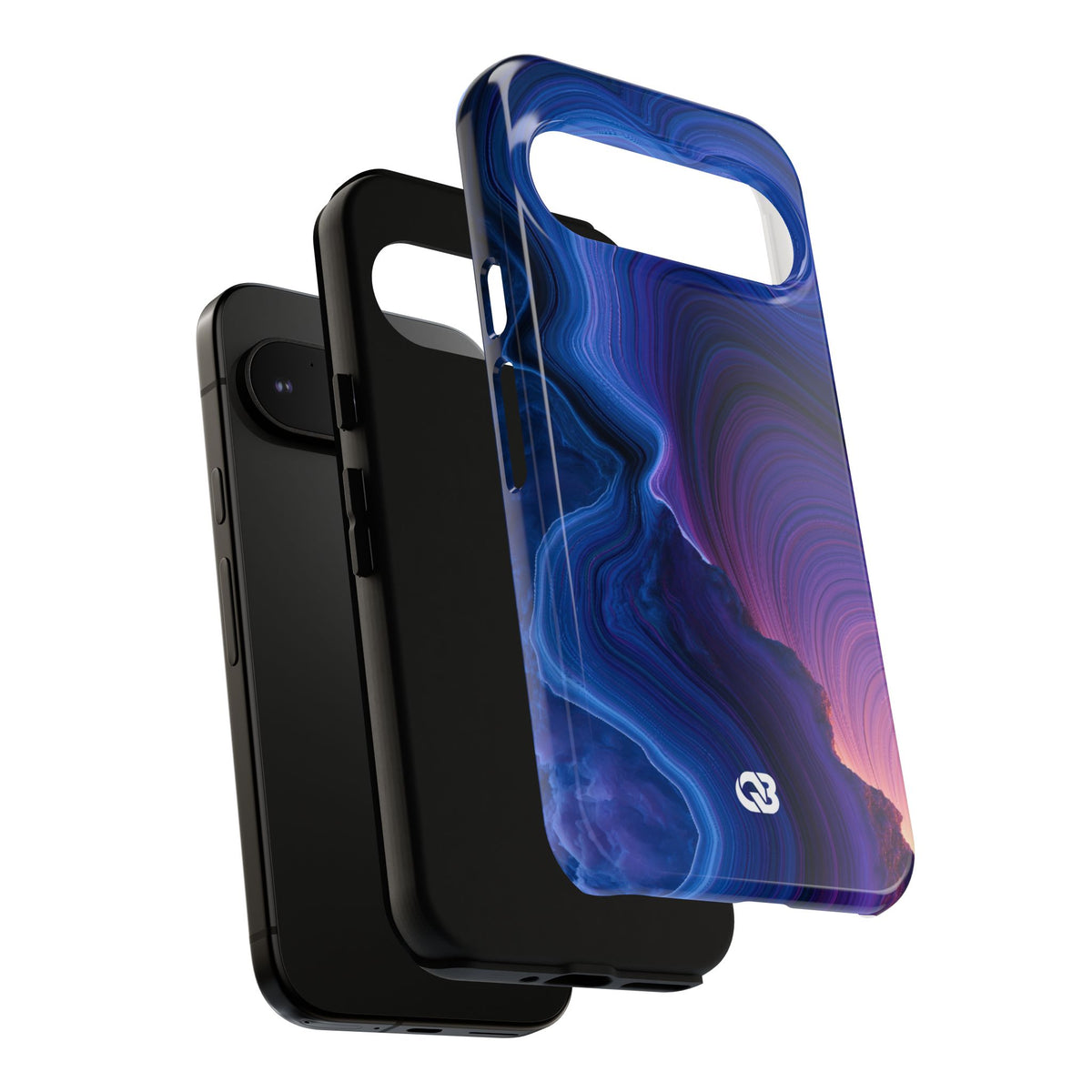 Radiant Strata · Tough Phone Case for Pixel ·  Blue