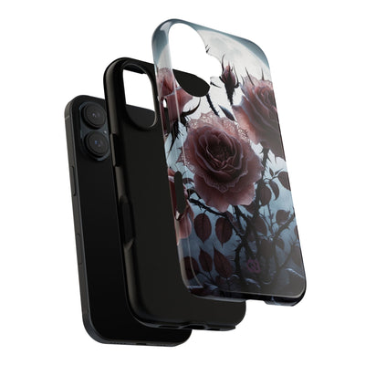 Lunar Lace Petals · Tough Coque de téléphone pour iPhone