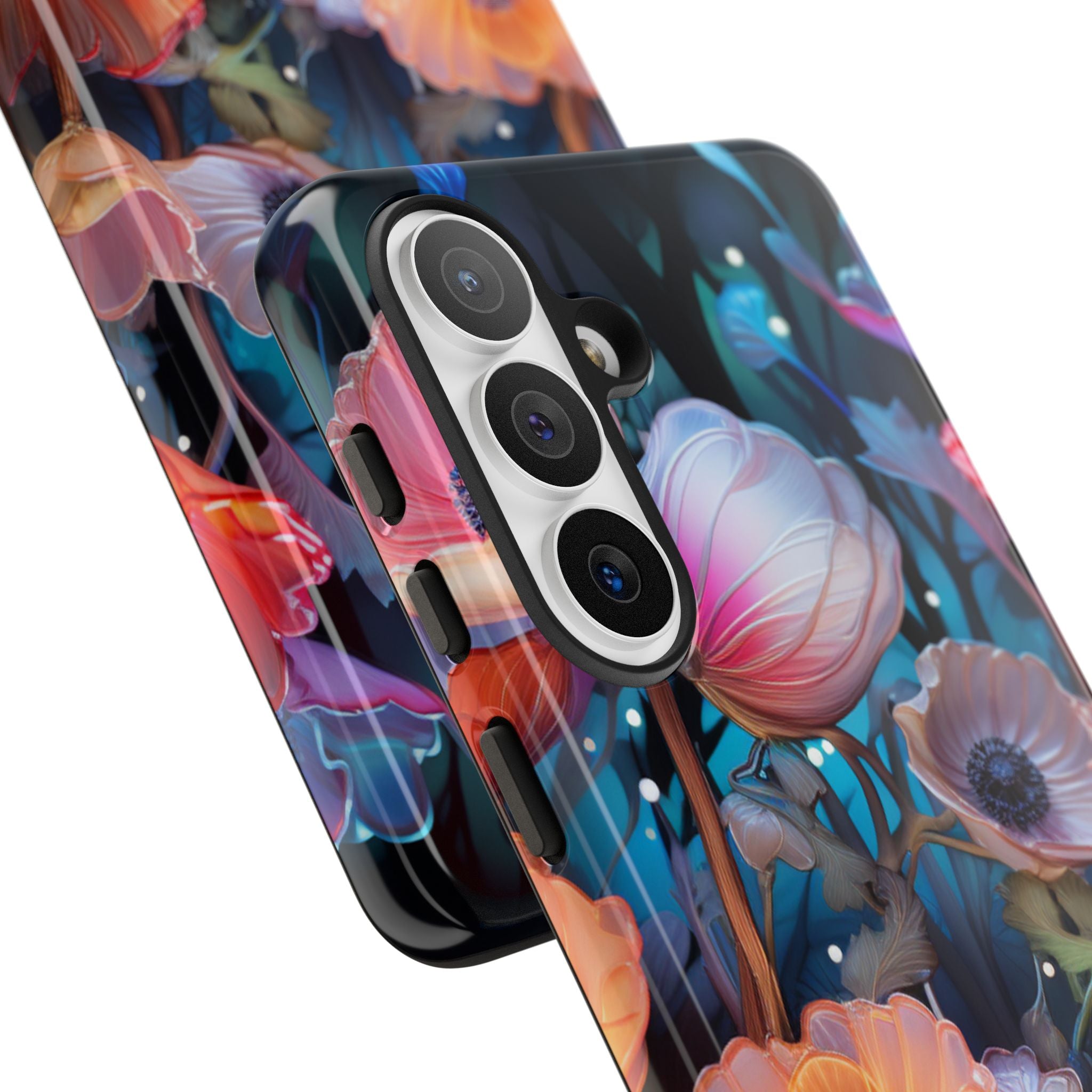 Luminous Poppy Glade · Tough Fundas para teléfono para Samsung