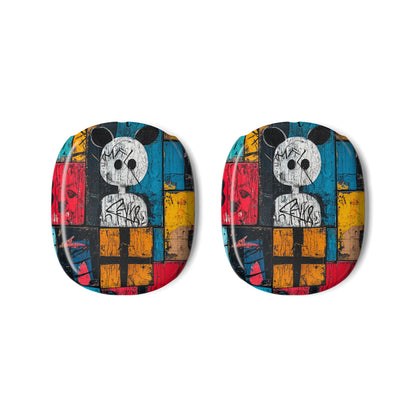 White Orb Graffiti - AirPod Max Case