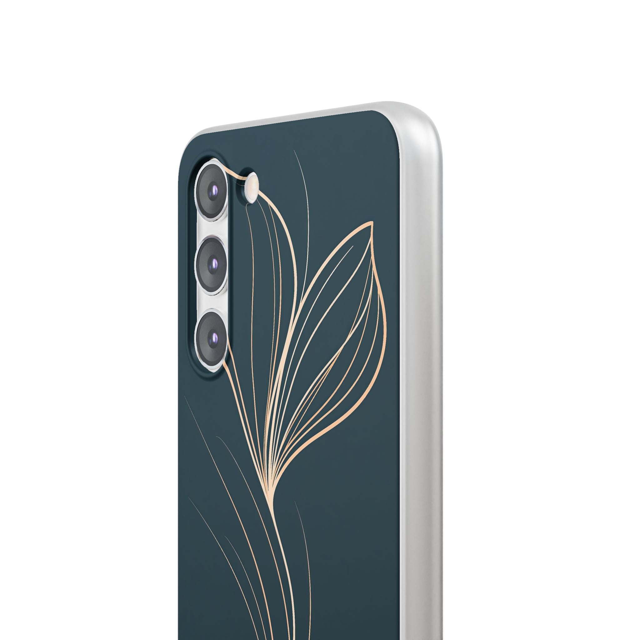 Teal Lite Phone Case for Samsung - Sandstone Silk Flora