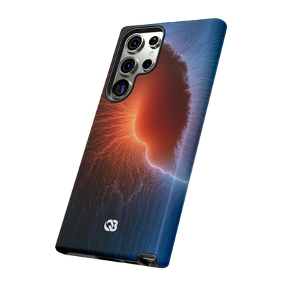 Thermal Aura Pulse · Tough Phone Case for Samsung · Blue