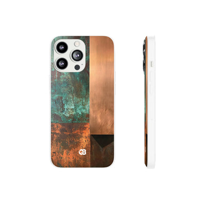 Oxidized Copper Patina · Lite Phone Case for iPhone ·  Green