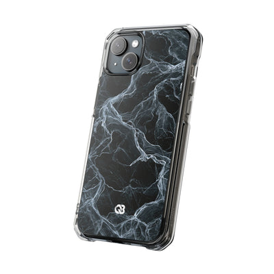 Arctic Gossamer · Clear Impact Magnetic Phone Case for iPhone · Black