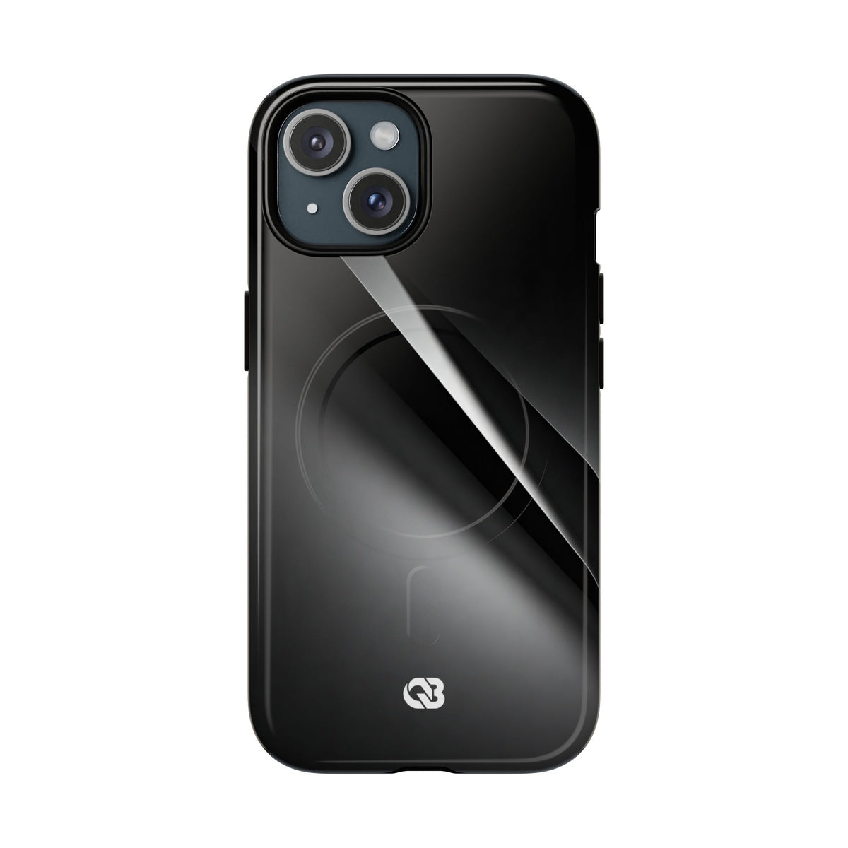 Obsidian Ridge · Tough 2.0 Magnetic Phone Case for iPhone · Black